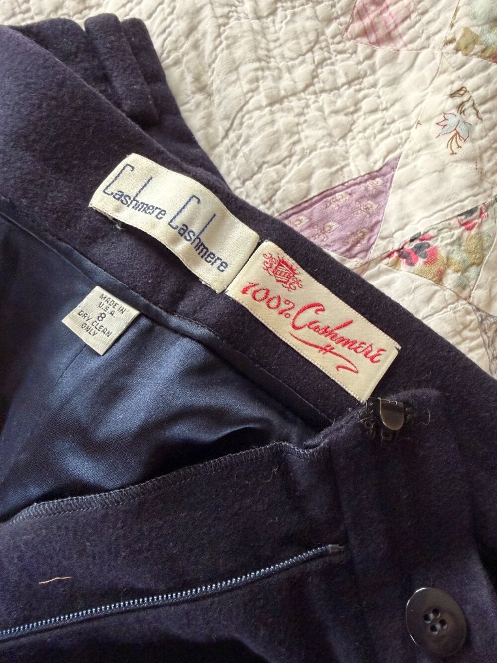 Vintage Cashmere Trousers